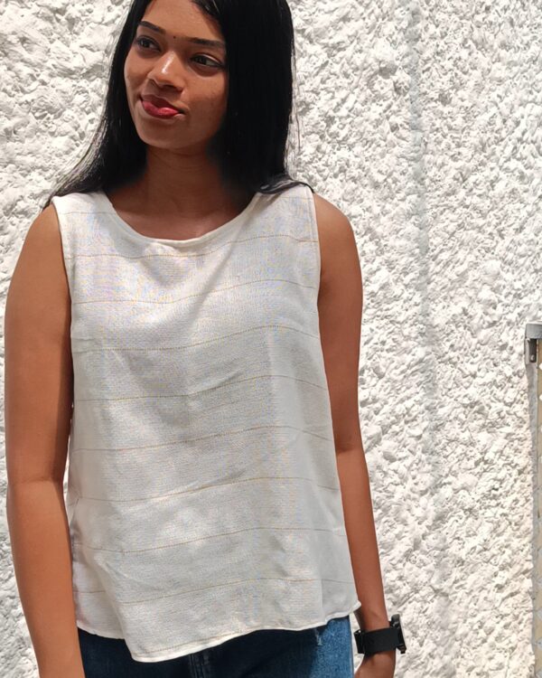 2025/12/1000334688.jpg Casual Striped White Top