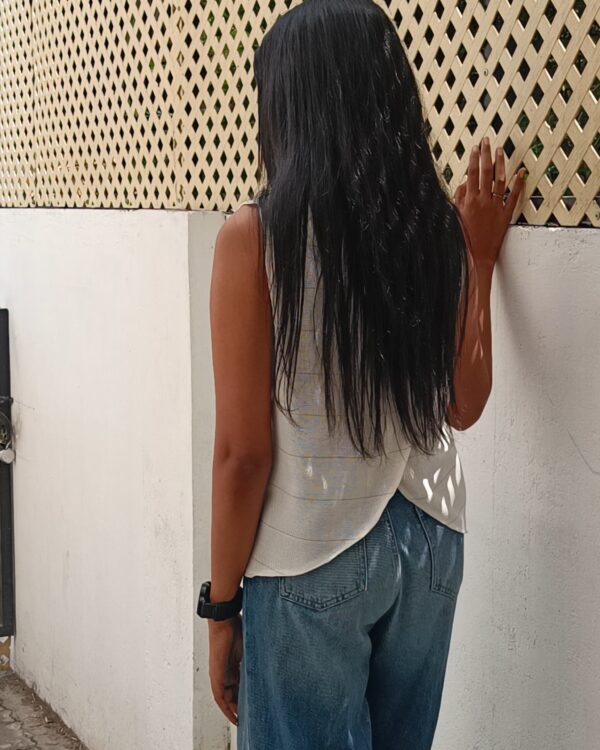 2025/12/1000334689.jpg Casual Striped White Top