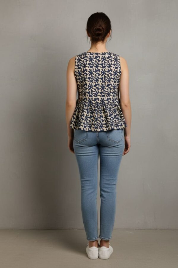 Floral Print Printed Top