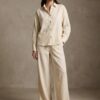 Beige Linen Co-Ord set for women- Summer wear