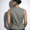 Smoked Sage Tailored Vest