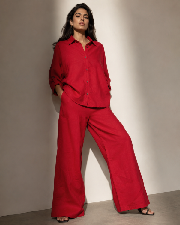 2026/02/1000334561.png Marlot Red Linen Oversized Co-ordset
