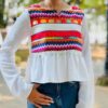 2026/03/1000328052-scaled.jpg White peplum Top with jacquard