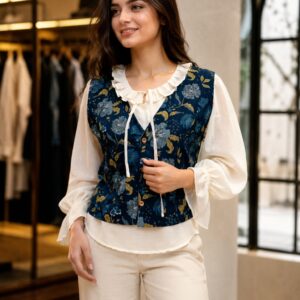 Vest Mul Ruffle Top