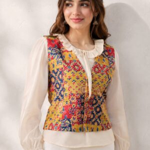 Vest Mul Ruffle Top