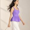 Applique Peplum top