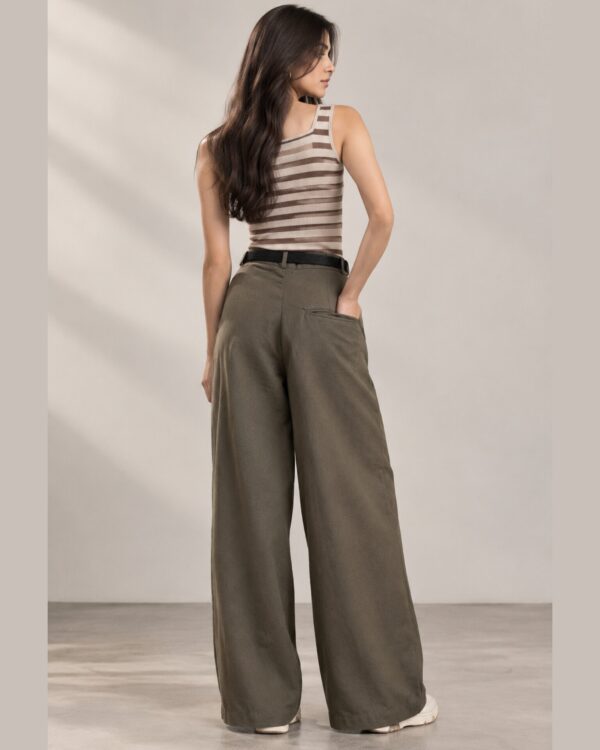 Wide Leg Formal Trousers