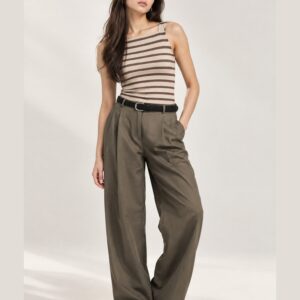 Wide Leg Formal Trousers